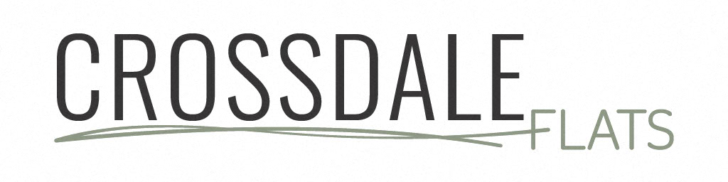 a logo with the words crush flats on it